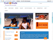 Tablet Screenshot of cushnshade.com
